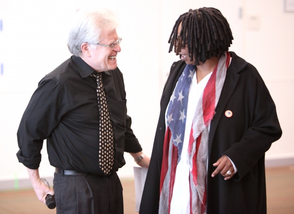 Jerry Zaks & Whoopi Goldberg attending the Open Press Rehearsal for the New Broadway  Photo