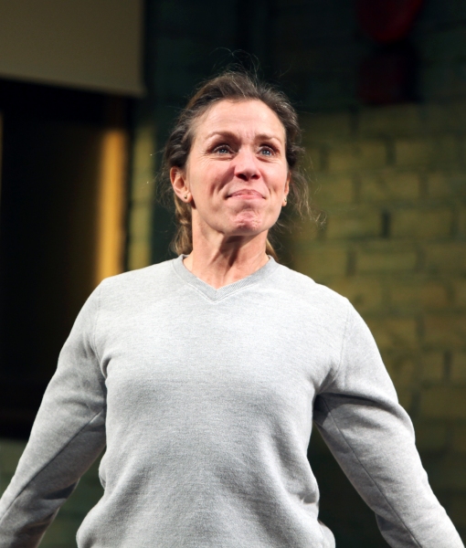 Frances McDormand during the Opening Night Performance Curtain Call for the Manhattan Photo