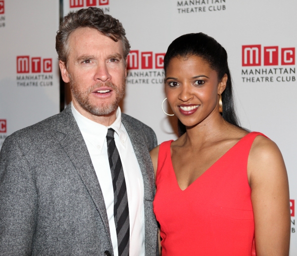 Tate Donovan & Renee Elise Goldsberry attending the Opening Night Performance After P Photo