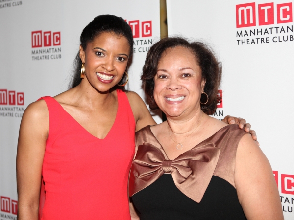 Renee Elise Goldsberry & Mom attending the Opening Night Performance After Party for  Photo
