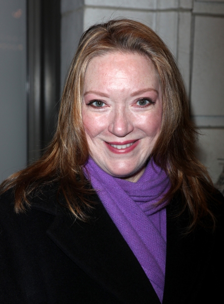 Kristine Nielsen arriving for the Opening Night Performance of the Manhattan Theatre  Photo