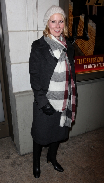 Amy Ryan arriving for the Opening Night Performance of the Manhattan Theatre Club's ' Photo