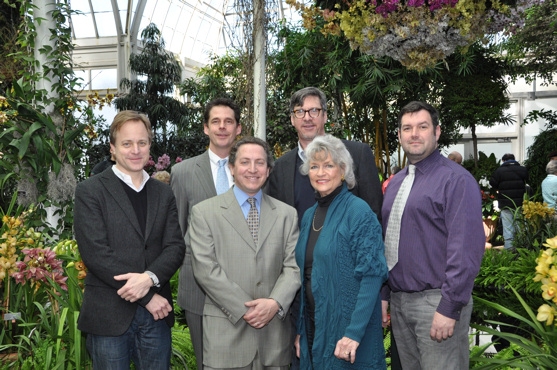 Scott Pask, Todd Forrest, Drew Hodges, Marc Hachadourian, David Leopold and Louise Ke Photo