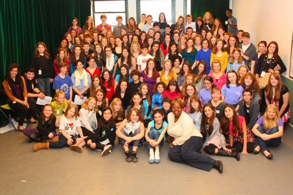 Lillias White and the students of Broadway Artists Alliance Photo