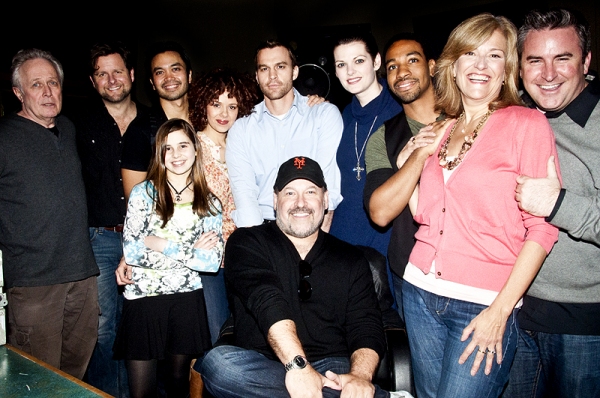 Photo Coverage: WONDERLAND Cast in the Recording Studio Image
