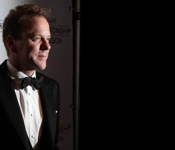 Kiefer Sutherland attending the Opening Night Performance After Party for  'That Cham Photo