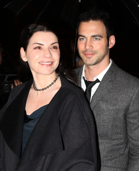 Julianna Margulies and Husband Keith Lieberthal attending the Opening Night Performan Photo