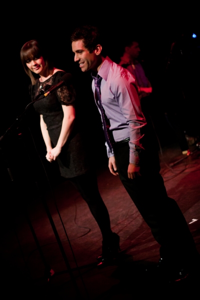 Photo Flash: Hadley Fraser, Rosalie Craig, et al. Sing Bobby Cronin Image