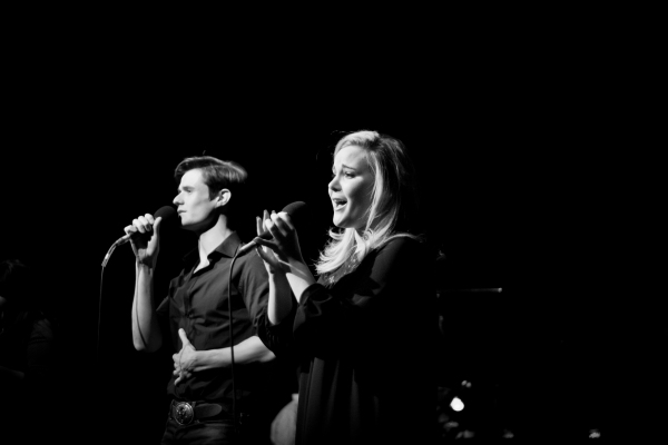 Photo Flash: Hadley Fraser, Rosalie Craig, et al. Sing Bobby Cronin Image