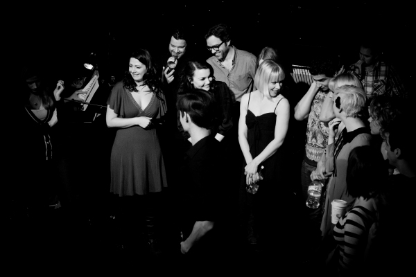 Photo Flash: Hadley Fraser, Rosalie Craig, et al. Sing Bobby Cronin Image