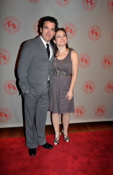 Brian d'Arcy James and Jennifer Prescott Photo