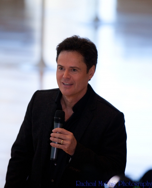 Photo Coverage: Donny Osmond & Colm Wilkinson Announce New Shows in Toronto Image