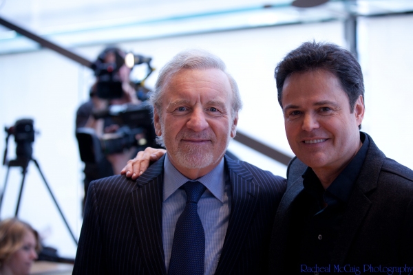 Two of Toronto's Favourite Adoptive Sons: Colm Wilkinson and Donny Osmond Photo