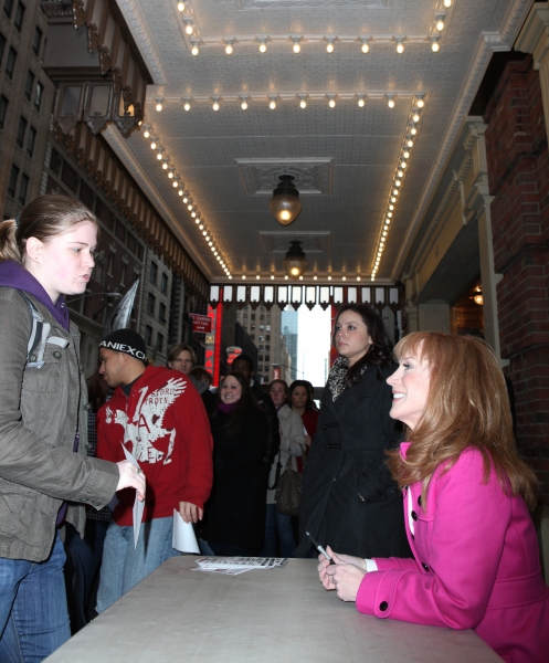 Photo Coverage: Kathy Griffin WANTS A TONY! Meets Fans & Press Image