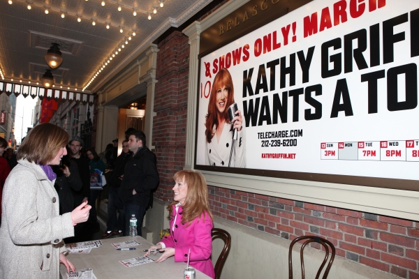 Photo Coverage: Kathy Griffin WANTS A TONY! Meets Fans & Press Image