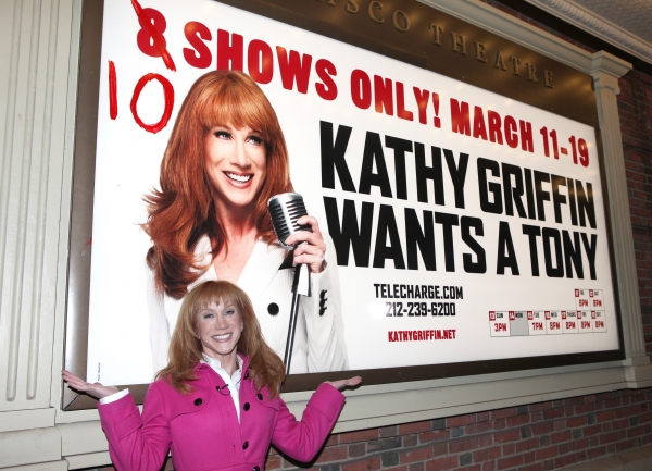 ''Kathy Griffin Wants A Tony" Meet & Greets the press and fans after adding two shows Photo