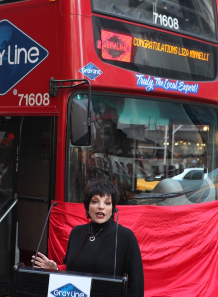 Photo Coverage: Gray Line's 'Ride Of Fame' Campaign Honors Liza Minnelli Image