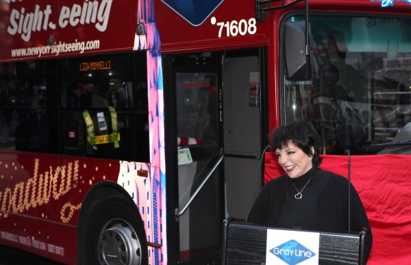 Photo Coverage: Gray Line's 'Ride Of Fame' Campaign Honors Liza Minnelli Image