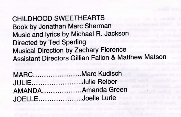 Photo Coverage: The 24 Hour Musicals - Kudisch in CHILDHOOD SWEETHEART Image