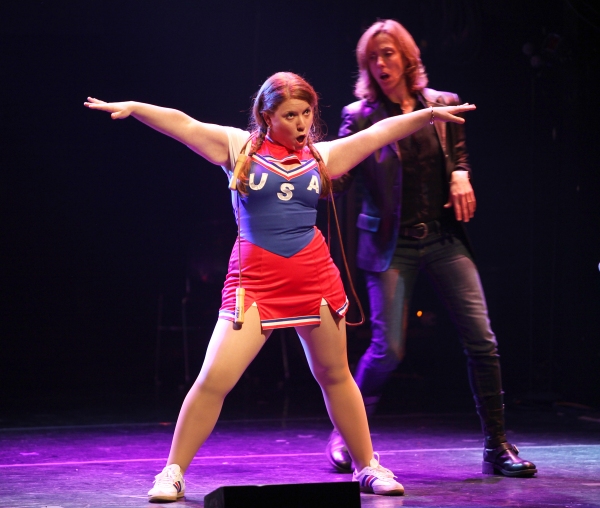 Joelle Lurie Performing in 'Childhood Sweethearts' at The 24 Hour Musicals after perf Photo