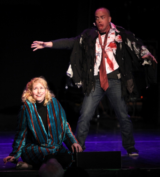 Nellie McKay & Jeffrey Kuhn Performing in 'Things Can't always Be Awesome' at The 24  Photo