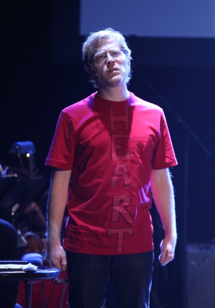 Anthony Rapp Performing in 'The World Is Ending' at The 24 Hour Musicals after perfor Photo