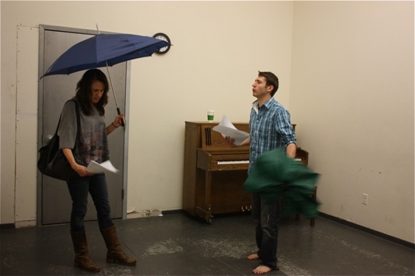 Photo Flash: THE UMBRELLA PLAYS in Rehearsal at The Tank Image