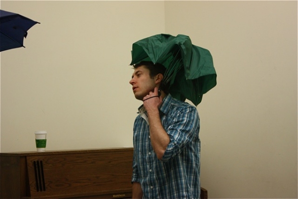 Photo Flash: THE UMBRELLA PLAYS in Rehearsal at The Tank Image
