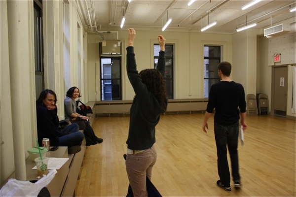 Photo Flash: THE UMBRELLA PLAYS in Rehearsal at The Tank Image