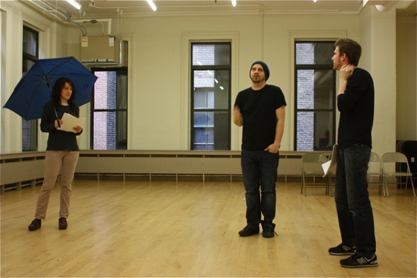 Photo Flash: THE UMBRELLA PLAYS in Rehearsal at The Tank Image