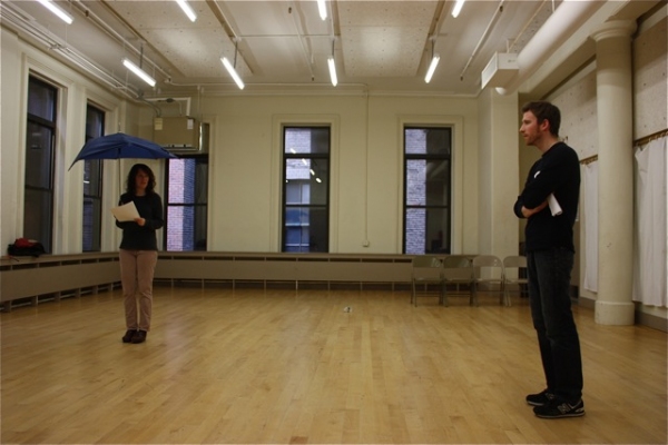 Photo Flash: THE UMBRELLA PLAYS in Rehearsal at The Tank Image