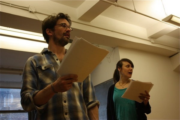 Photo Flash: THE UMBRELLA PLAYS in Rehearsal at The Tank Image