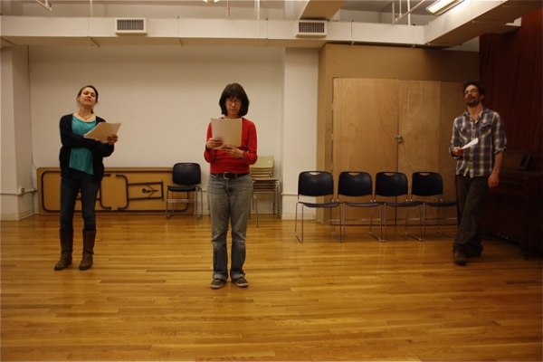 Photo Flash: THE UMBRELLA PLAYS in Rehearsal at The Tank Image