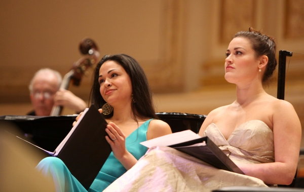 Karen Olivo & Ashley Brown Open Rehearsal and Concert Performance of The New York Pop Photo