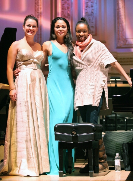 Ashley Brown, Karen Olivo & Heather Headley Open Rehearsal and Concert Performance of Photo