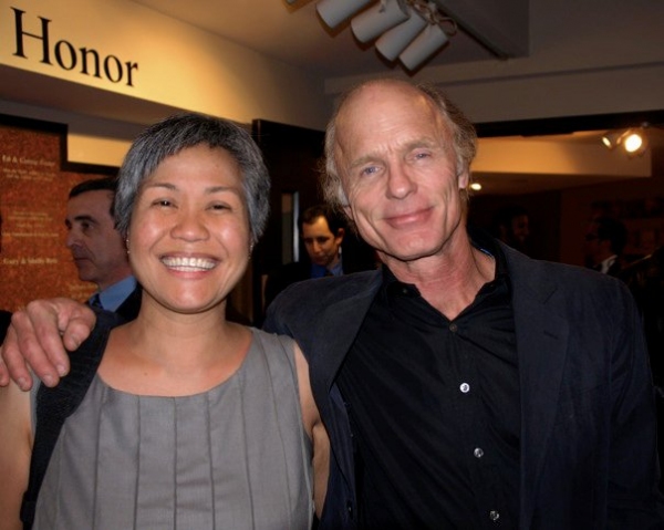 Lily Lim and Ed Harris Photo
