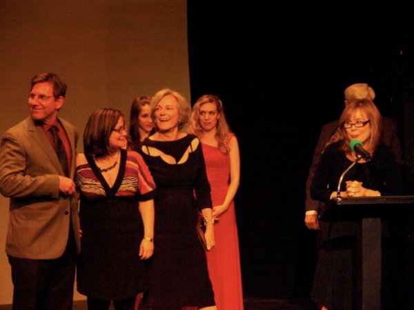 Anne Gee Byrd and others on stage Photo