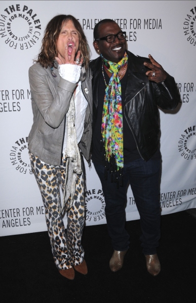 Steven Tyler and Randy Jackson Photo