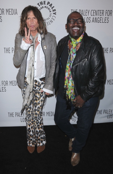 Steven Tyler and Randy Jackson Photo