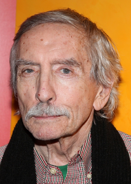 Edward Albee backstage at Times Talks: A Conversation with Tom Stoppard at the Times  Photo