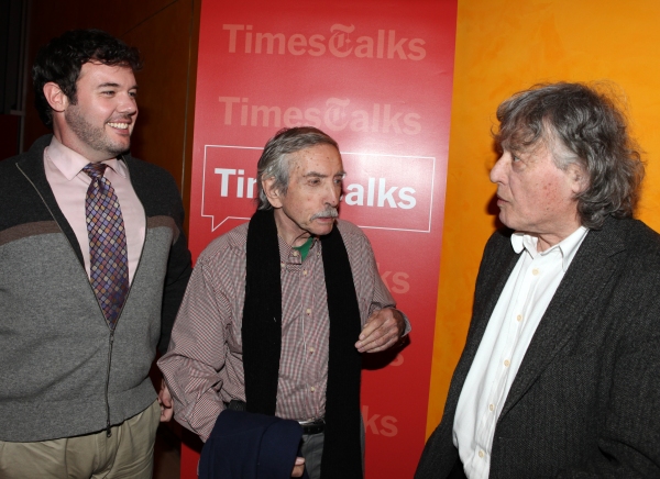 Photo Coverage: Times Talks - A Conversation with Tom Stoppard Image