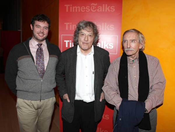 Photo Coverage: Times Talks - A Conversation with Tom Stoppard Image