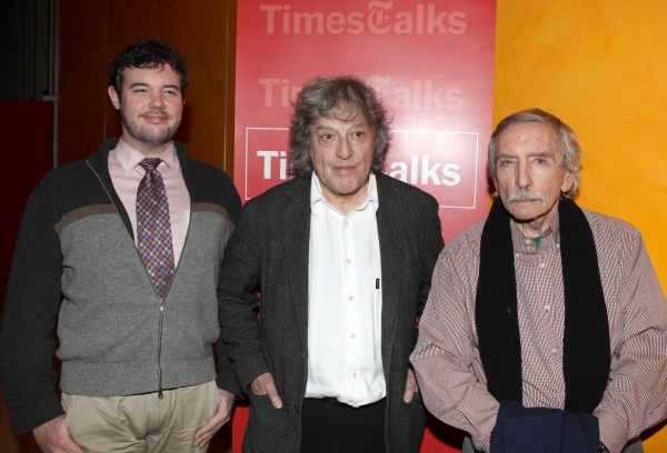 Photo Coverage: Times Talks - A Conversation with Tom Stoppard Image