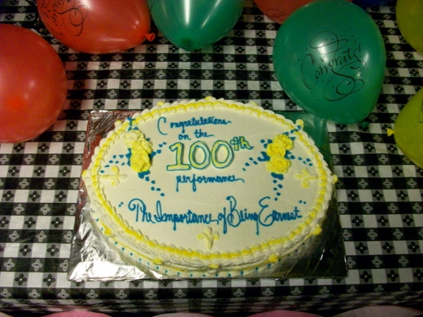 Photo Flash: IMPORTANCE OF BEING EARNEST Celebrates 100 Performances Image