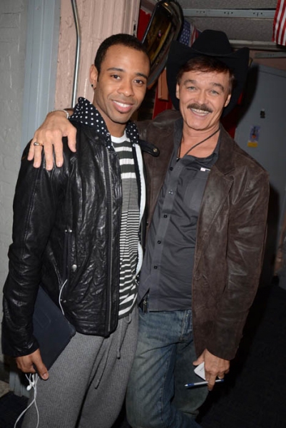 Photo Flash: Randy Jones Visits PRISCILLA QUEEN OF THE DESERT Image