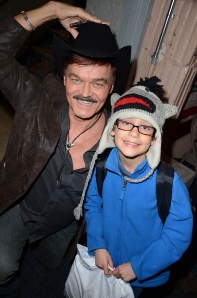 Photo Flash: Randy Jones Visits PRISCILLA QUEEN OF THE DESERT Image