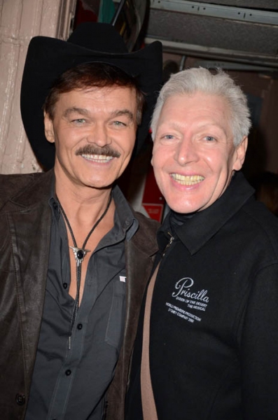 Photo Flash: Randy Jones Visits PRISCILLA QUEEN OF THE DESERT Image
