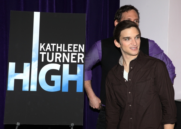 Stephen Kunken & Evan Jonigkeit attend the Meet & Greet the cast of Broadway's "High" Photo