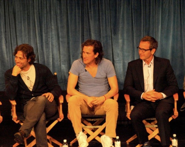 Brad Falchuk, Ian Brennan and Dante DiLoreto Photo