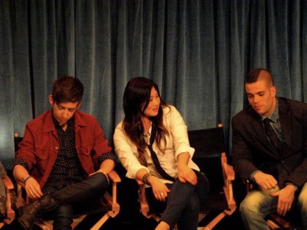 Kevin McHale,  Jenna Ushkowitz, Mark Salling Photo